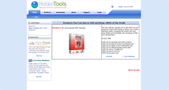 Desktop Screenshot of hiddentools.com